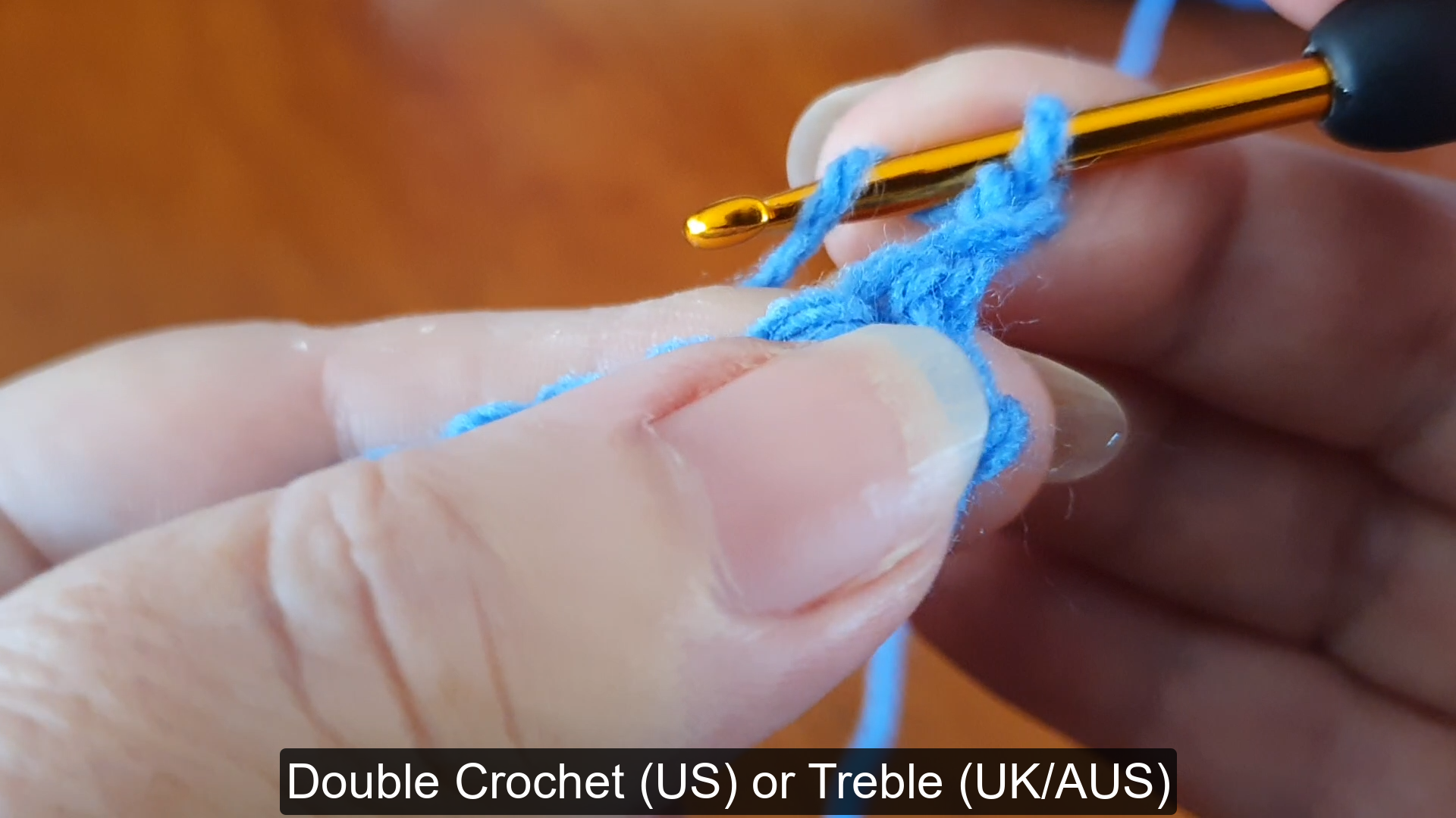 double crochet 1 double crochet 1