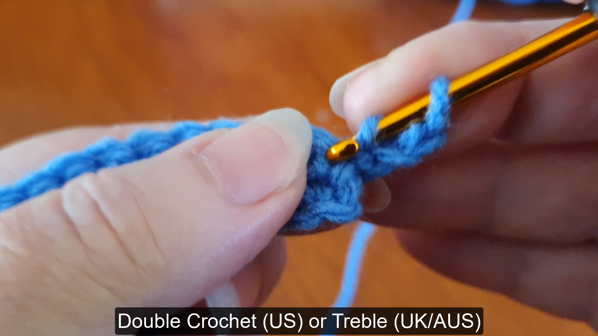 double crochet 2 double crochet 2