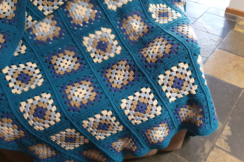 granny square blanket