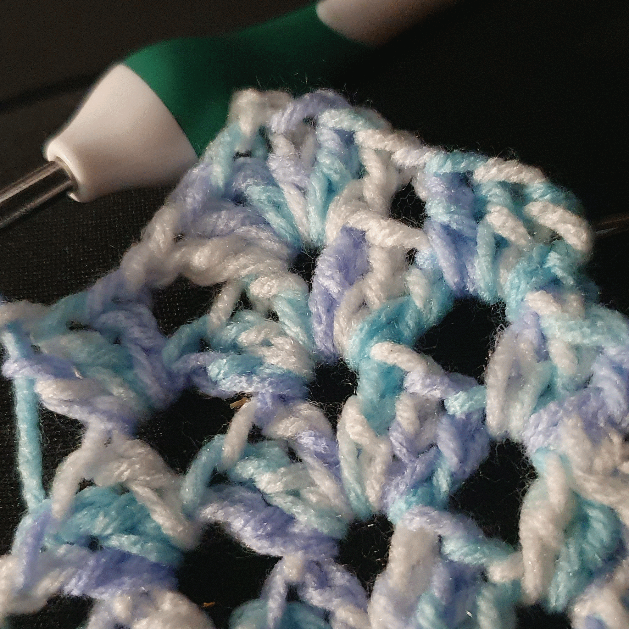 rect granny square corners