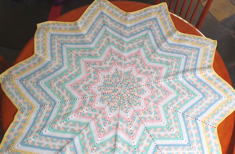 rainbow 10 point blanket rainbow 10 point blanket